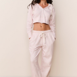 LoveShackFancy - Lilla Sweatpants - Chantilly