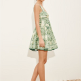 Alémais - SARA MINI TWIST SUNDRESS - Green
