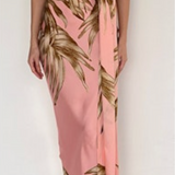 Rococo Sand - Fawn Strapless Maxi Dress - Pink