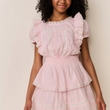 LoveShackFancy - Tween JAIME DRESS - Pink