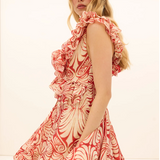 Kate Ford - VALERIANA FRILL MINI DRESS