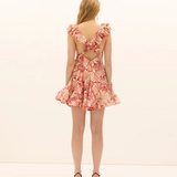 Kate Ford - VALERIANA FRILL MINI DRESS