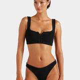 HUNZA G - Dallas Bikini - Black