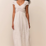 LoveShackFancy - SUVI DRESS - White