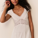 LoveShackFancy - SUVI DRESS - White