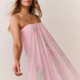 LoveShackFancy - EMARA DRESS - ROSY TRELLIS