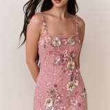 LoveShackFancy - ROSMARA DRESS - CHERRY BLOSSOM