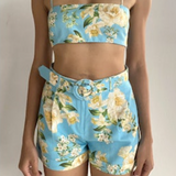 Hemant & Nandita - AJIA  Shorts - Blue