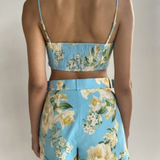 Hemant & Nandita - AJIA  Shorts - Blue