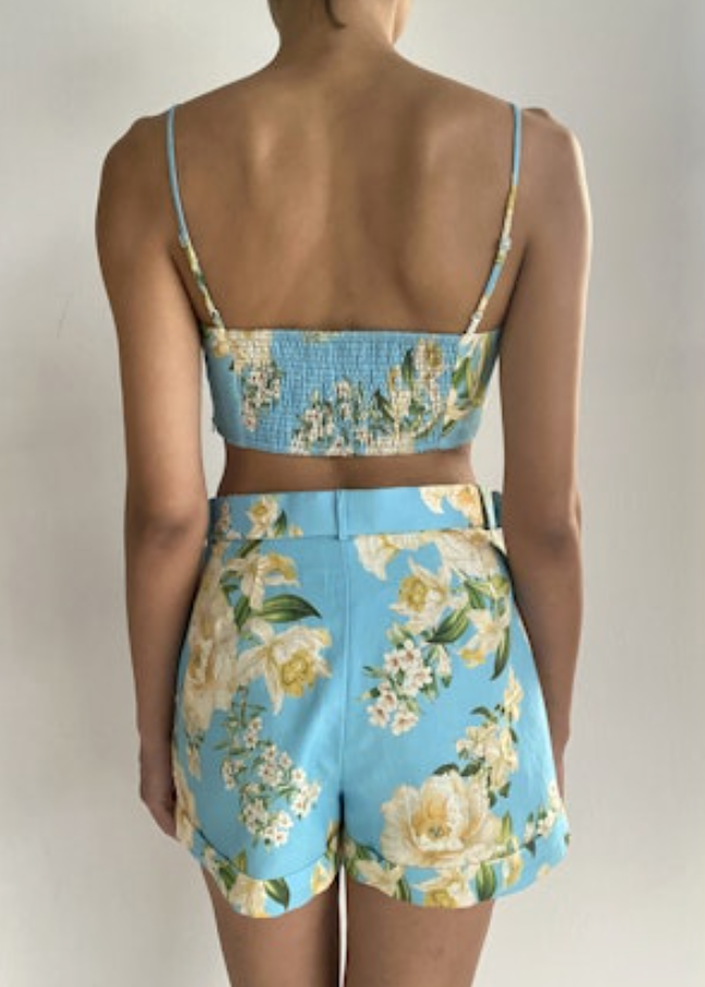 Hemant & Nandita - AJIA  Shorts - Blue