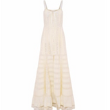 LoveShackFancy - CALYX DRESS - Lemon Icing