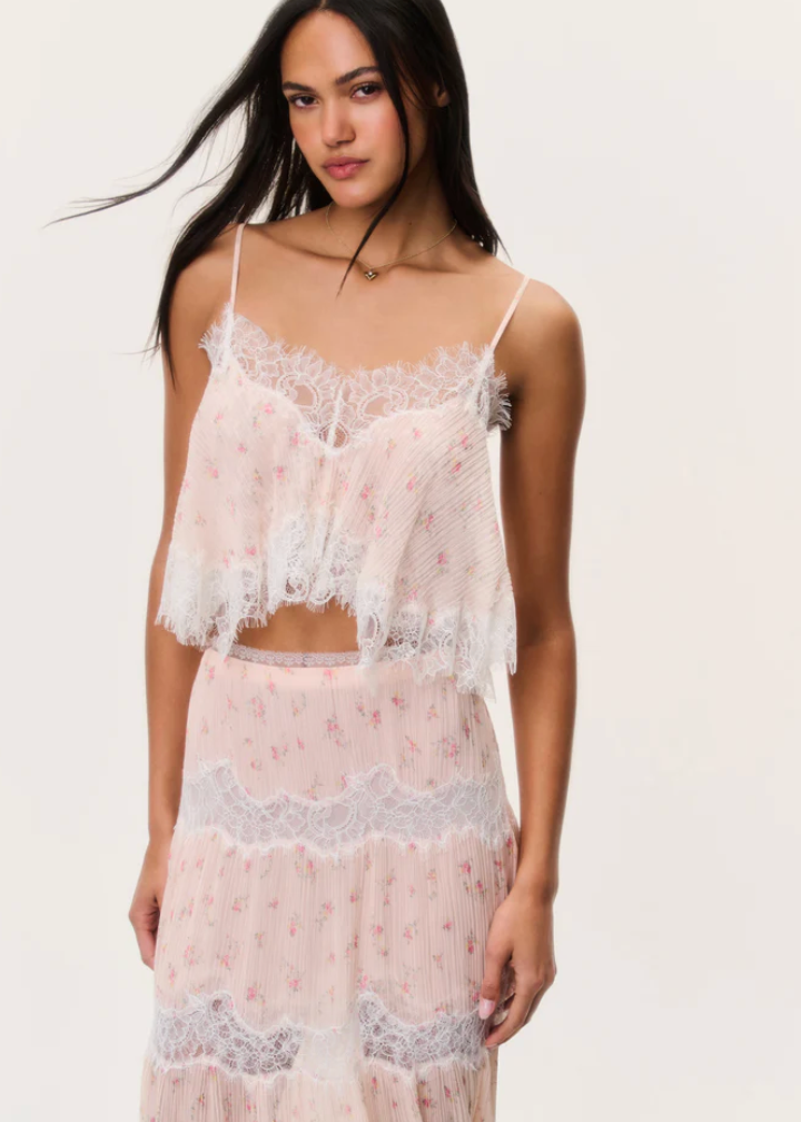 LoveShackFancy - Elysia Top - Sweet Nectar