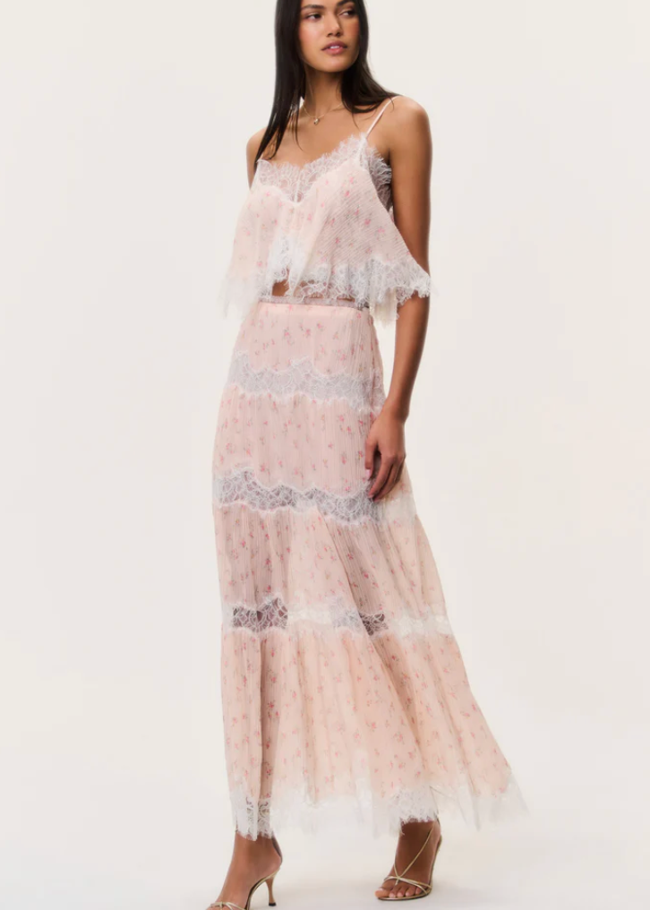 LoveShackFancy - Everhart Skirt - Sweet Nectar