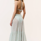 LoveShackFancy - Umber Skirt - Celadon Drift
