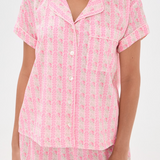 LoveShackFancy - PRYM PJ SET - Strawberry Macaron