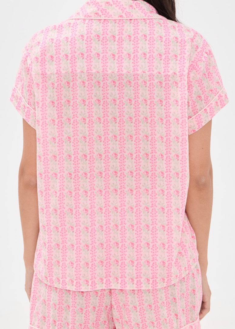 LoveShackFancy - PRYM PJ SET - Strawberry Macaron