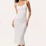 LoveShackFancy - OPALINA DRESS - OFF WHITE