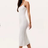LoveShackFancy - OPALINA DRESS - OFF WHITE