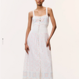 LoveShackFancy - CERYS DRESS - OPTIC WHITE