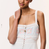 LoveShackFancy - CERYS DRESS - OPTIC WHITE