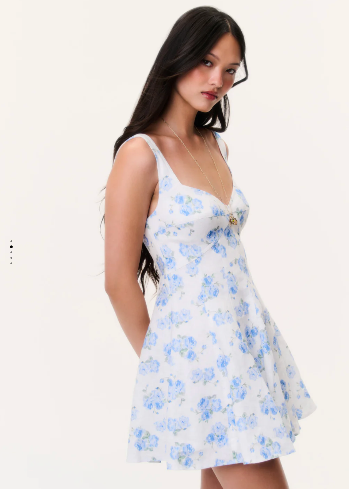LoveShackFancy - Nabi Dress - Blue Marina