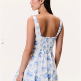 LoveShackFancy - Nabi Dress - Blue Marina