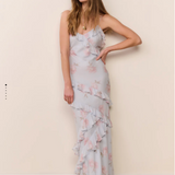 LoveShackFancy - RIALTO DRESS - BLUE ROAN