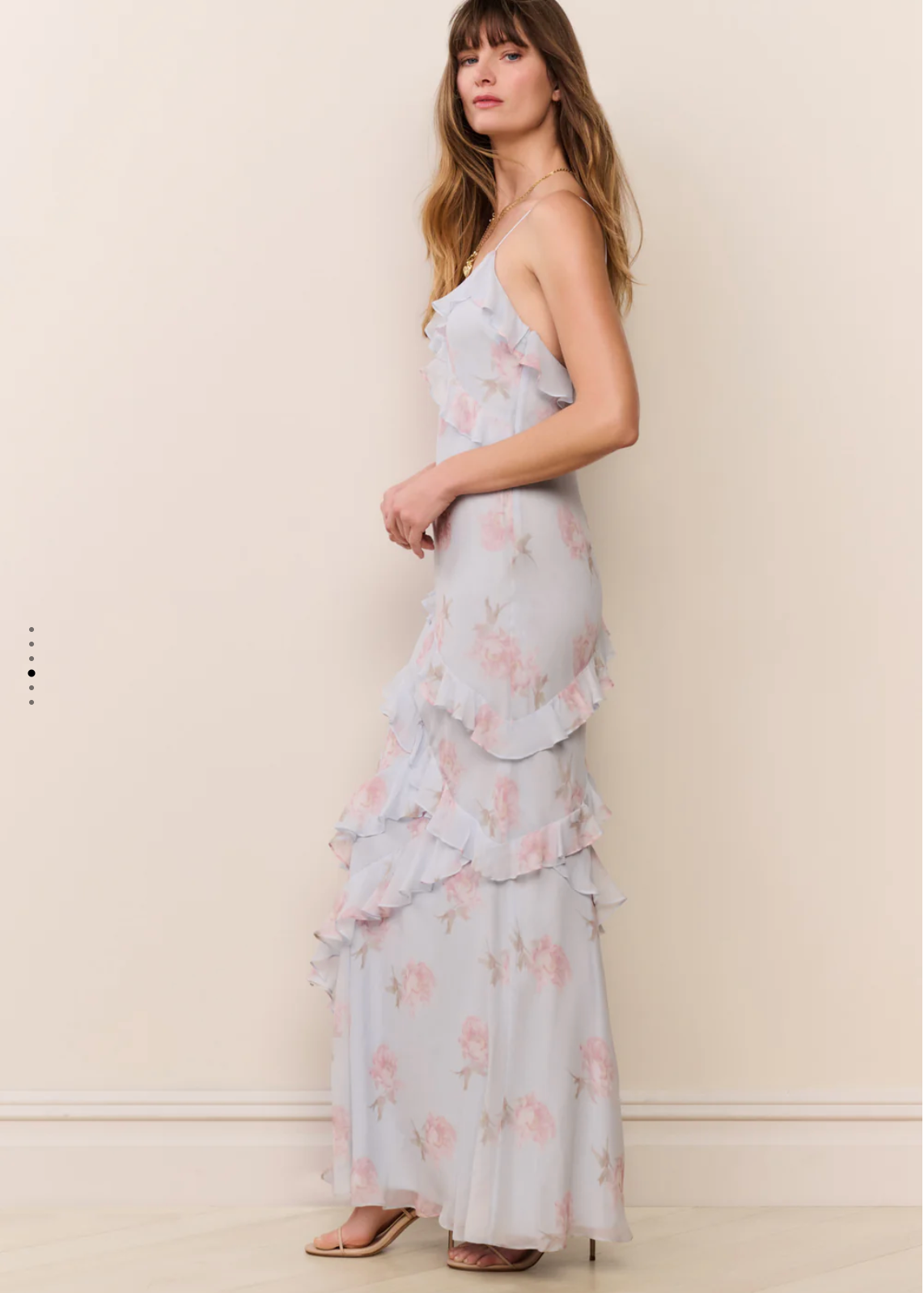 LoveShackFancy - RIALTO DRESS - BLUE ROAN