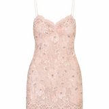 LoveShackFancy - JETTA DRESS - OPALINE PINK