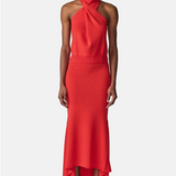 MONSE - Twist Front Top - Amaranth