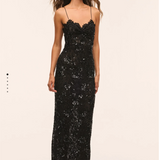 LoveShackFancy - CIONA DRESS - Black