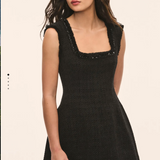LoveShackFancy - LATASHA DRESS - Black