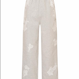 LoveShackFancy - LILIA SWEATPANT - SILVER FOG