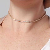 Marrin Costello Jewelry - Serena Diamond Choker - Gold