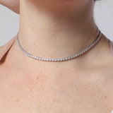 Marrin Costello - Serena Diamond Choker - Silver