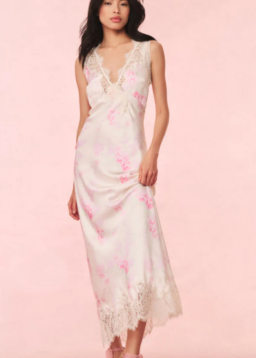 loveshackfancy serene dress in vanilla sorbet