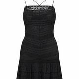 LoveShackFancy - Angele Dress - Black