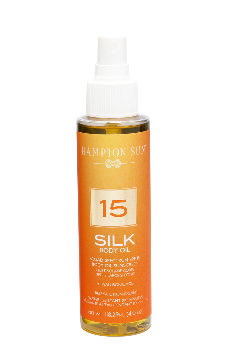 Hampton Sun - Silk Body Oil SPF 15 - 4 oz.