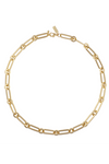 The Shell Dealer - Shell Trip Maxi Shell Necklace - Natural/Gold