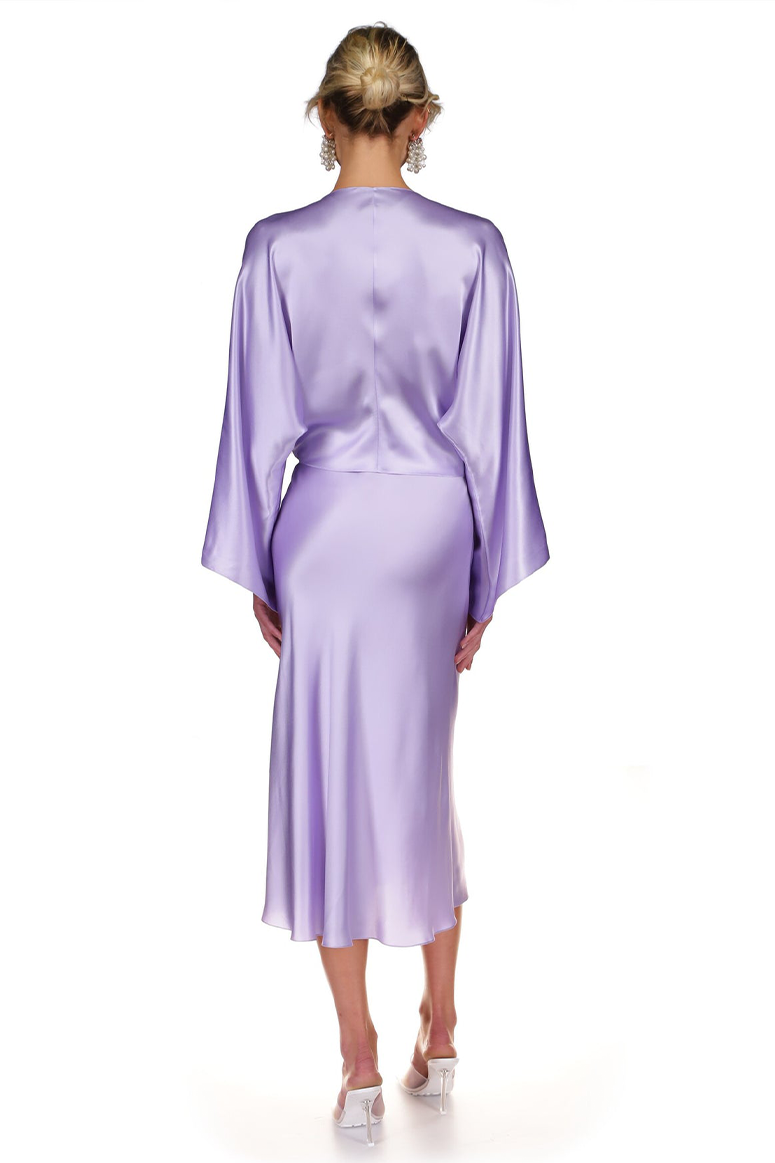 Dannijo - Kimono Sleeve Wrap Top - Lavender
