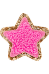 Stoney Clover Lane - Mini Glitter Varsity Star Patch - Blanc