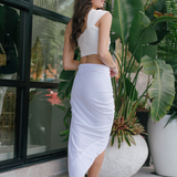 JBQ - Tulum Skirt - Solid White