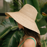 Janessa Leoné - Tinsley Wide Brim Hat - Natural