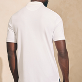 Faherty - Short Sleeve Movement Polo - White