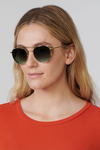 KREWE - EARHART BLINKER Sunglasses - 24k/Capri
