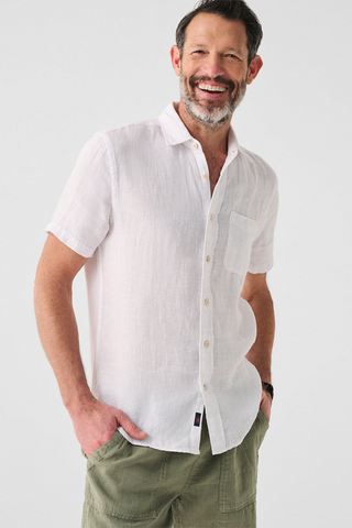 Love Brand & Co - Men's Abaco Linen Shirt - Rhino Rhythm