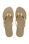 Havaianas - You Metallic Slim Sandal - Golden Sand