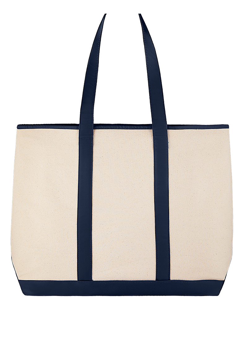 Stoney Clover Lane - Large Canvas Tote - Midnight