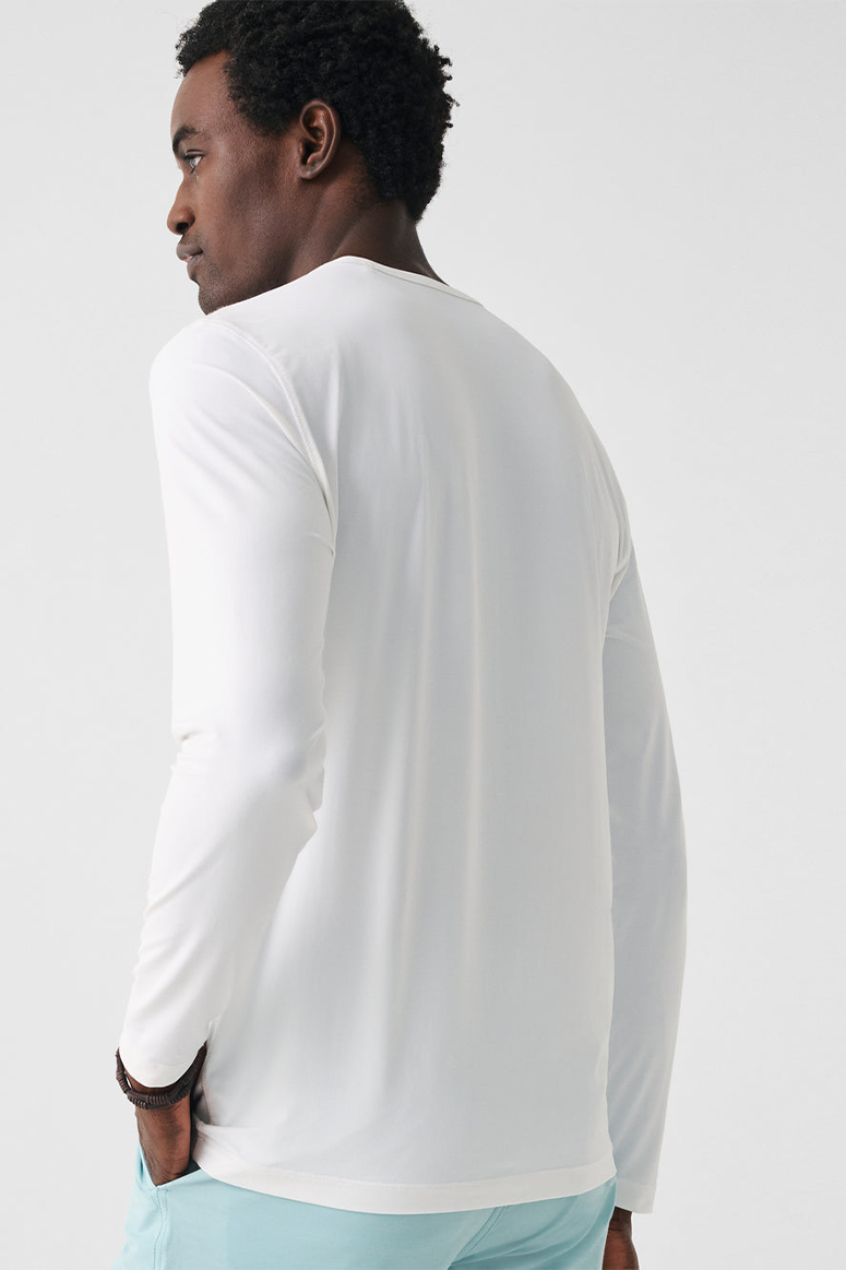 Faherty - All Day Air UPF Crew - Pure White