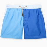 Thorsun - Men's Titan Fit Swim Trunks - Colorblock Blue